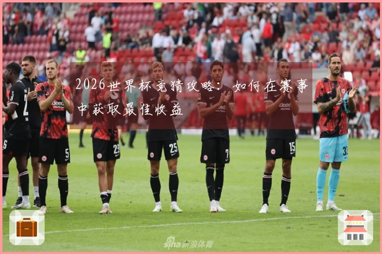 2026世界杯竞猜攻略:如何在赛事中获取最佳收益