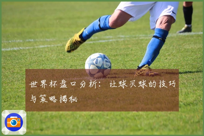 世界杯盘口分析：让球买球的技巧与策略揭秘