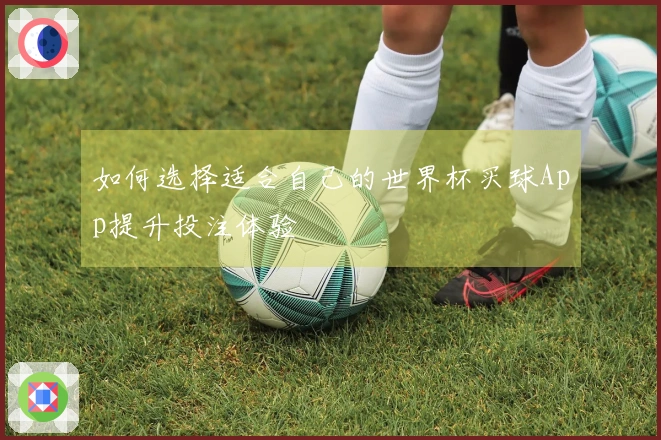 如何选择适合自己的世界杯买球App提升投注体验